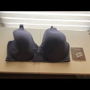 NWT Calvin Klein T-Shirt bra 34DD Purple